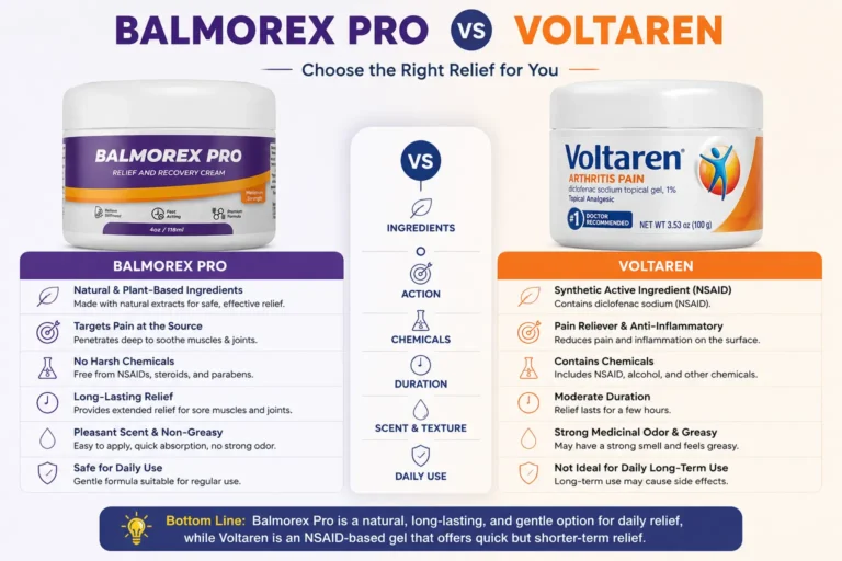 Balmorex vs Voltaren