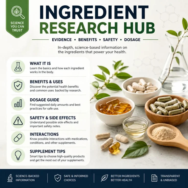 Supplement Ingredients Guide-FitnessLifeMag