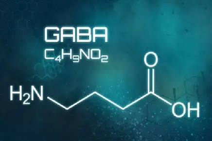 GABA chemical structure illustration