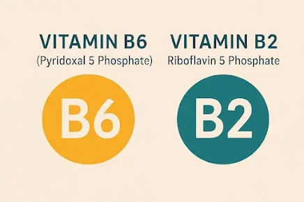 Vitamin B6 and vitamin B2 in the Yu Sleep formula