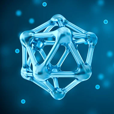 Seller illustration representing the hyaluronic acid matrix