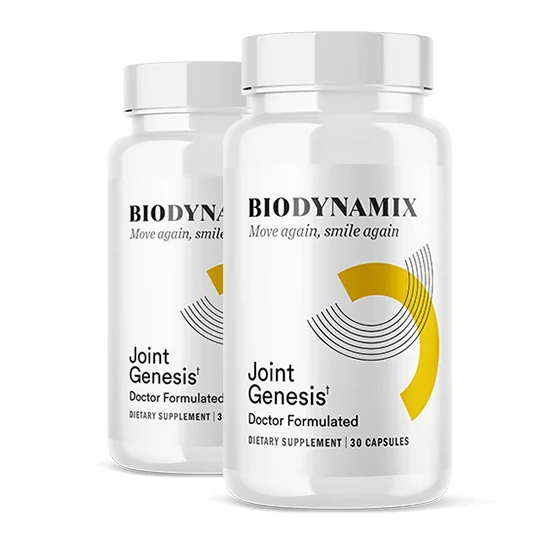 2 bottles Joint Genesis package artwork