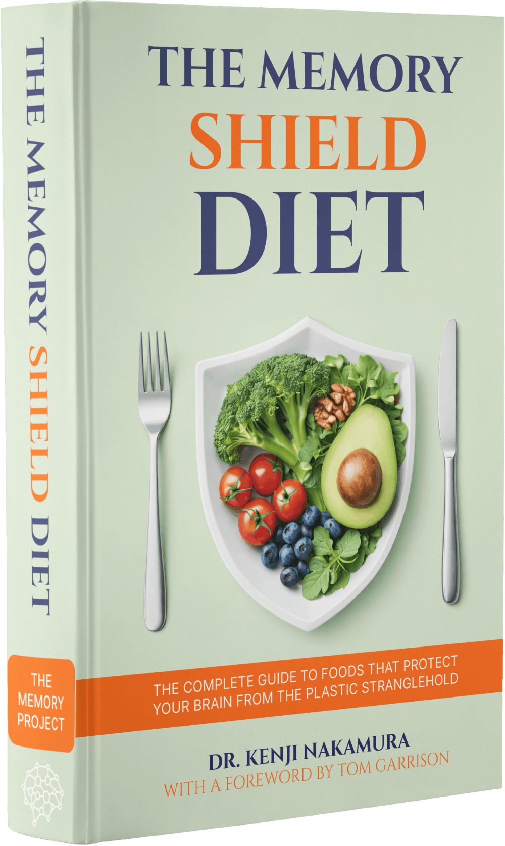 Seller ebook cover titled The Memory Shield Diet