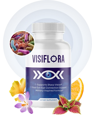 VisiFlora bottle in the seller’s product illustration