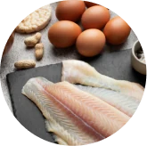 Foods illustrating taurine